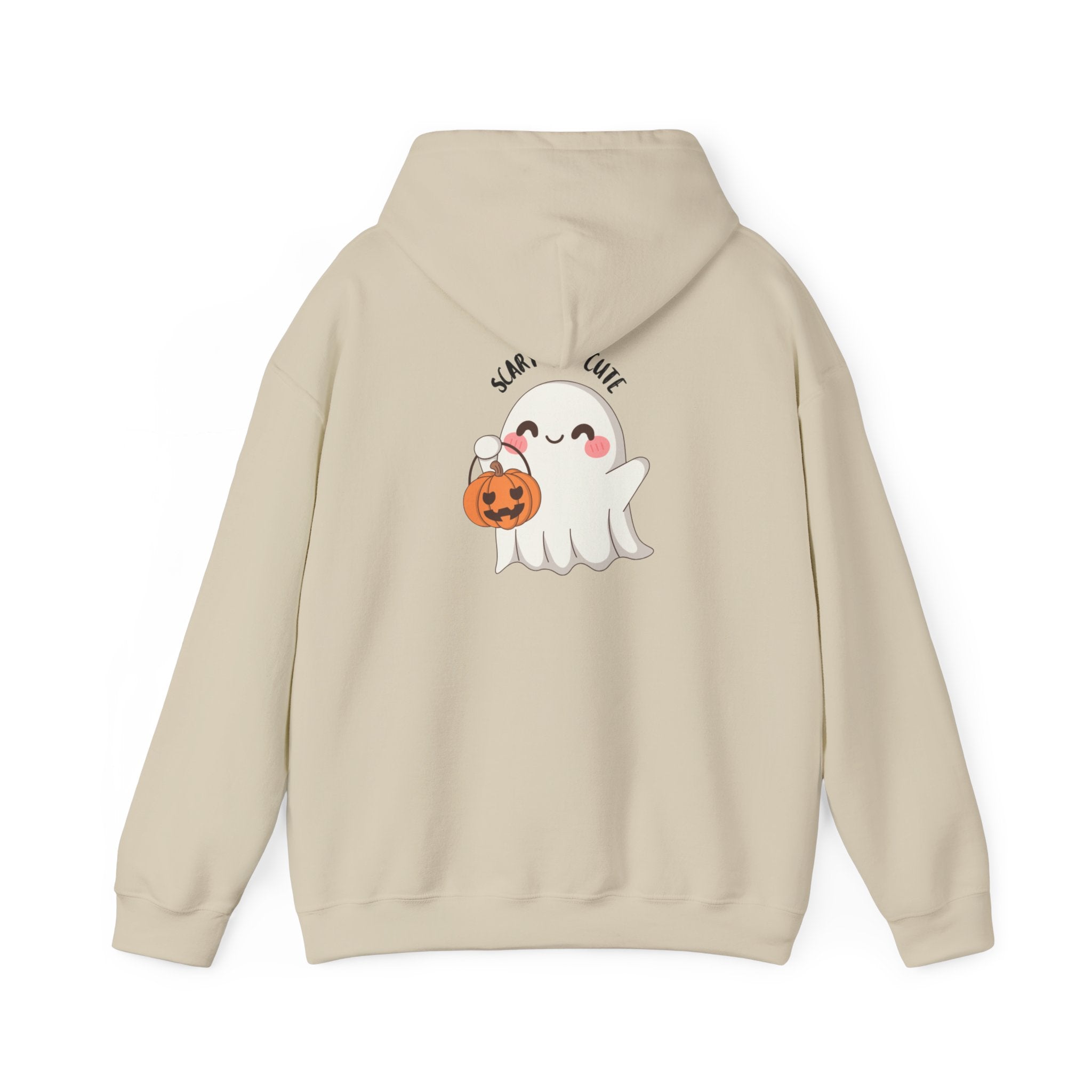 Halloween Ghost Hoodie – Cute Unisex Sweatshirt for Spooky Season