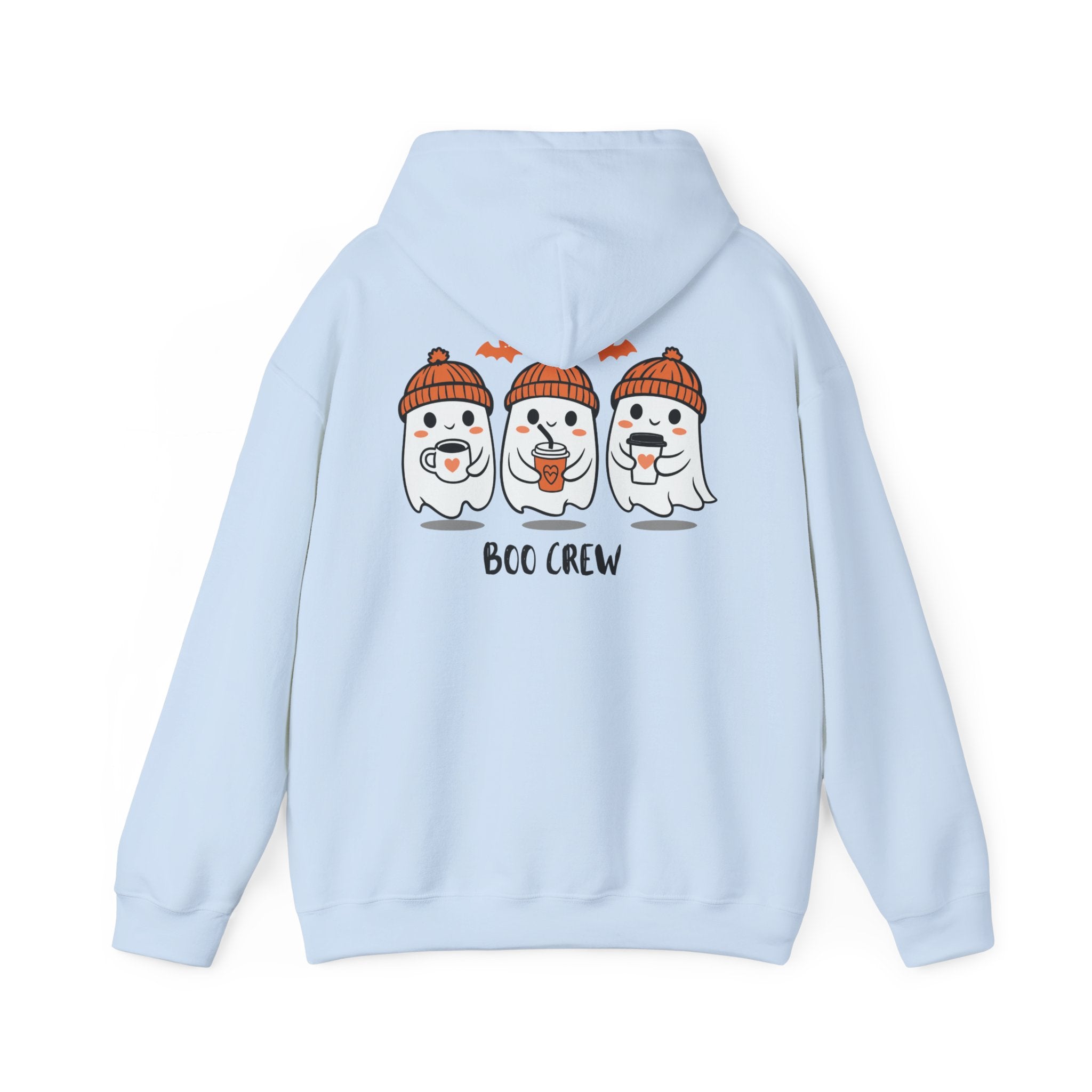Halloween Boo Crew Sweatshirt – Cozy Unisex Hoodie for Fall