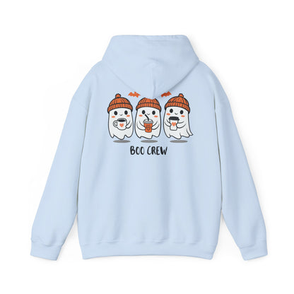 Halloween Boo Crew Sweatshirt – Cozy Unisex Hoodie for Fall