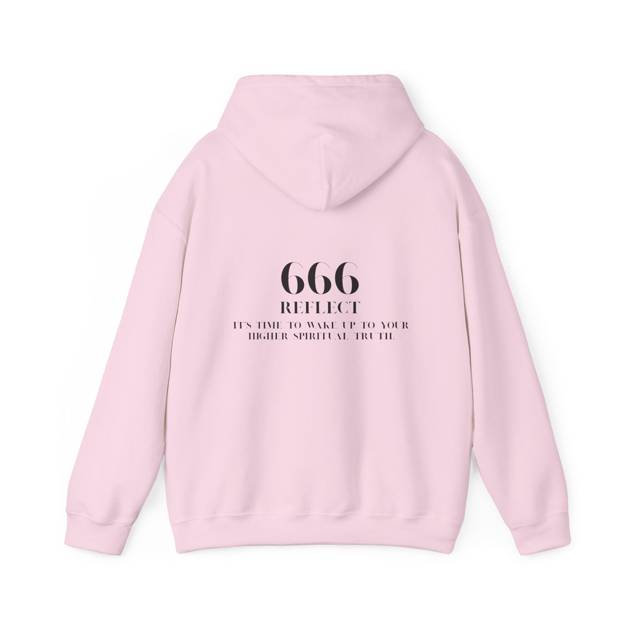 Spiritual Reflection Hoodie – cozy unisex sweatshirt for mindful living and spiritual seekers
