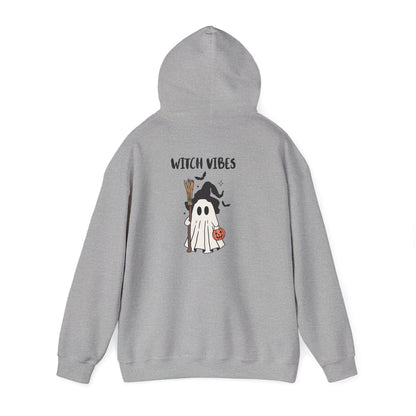 Witch Vibes Hoodie – Cozy Unisex Sweatshirt for Halloween & Fall