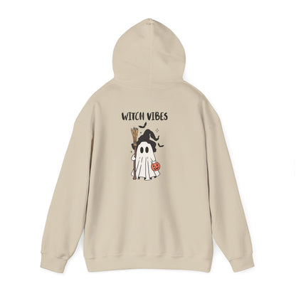 Witch Vibes Hoodie – Cozy Unisex Sweatshirt for Halloween & Fall
