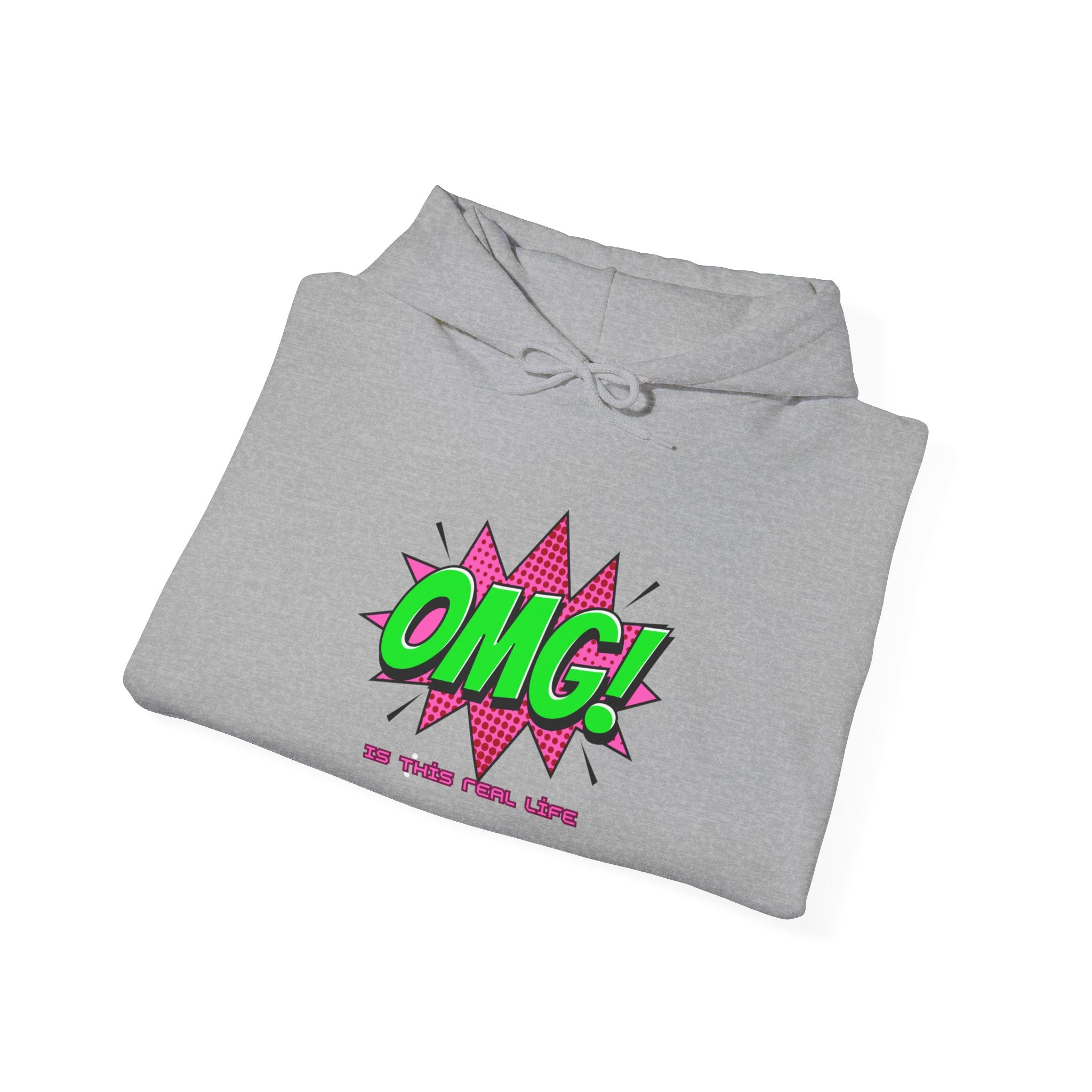 OMG Is This Real Life Hoodie funny comic design unisex sweatshirt