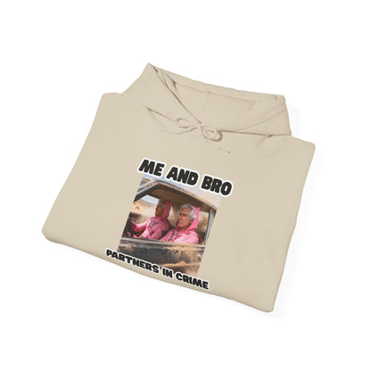 Partner in Crime Unisex Hoodie – Funny Bestie Sweatshirt 