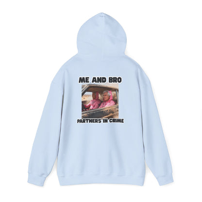 Partner in Crime Unisex Hoodie – Funny Bestie Sweatshirt