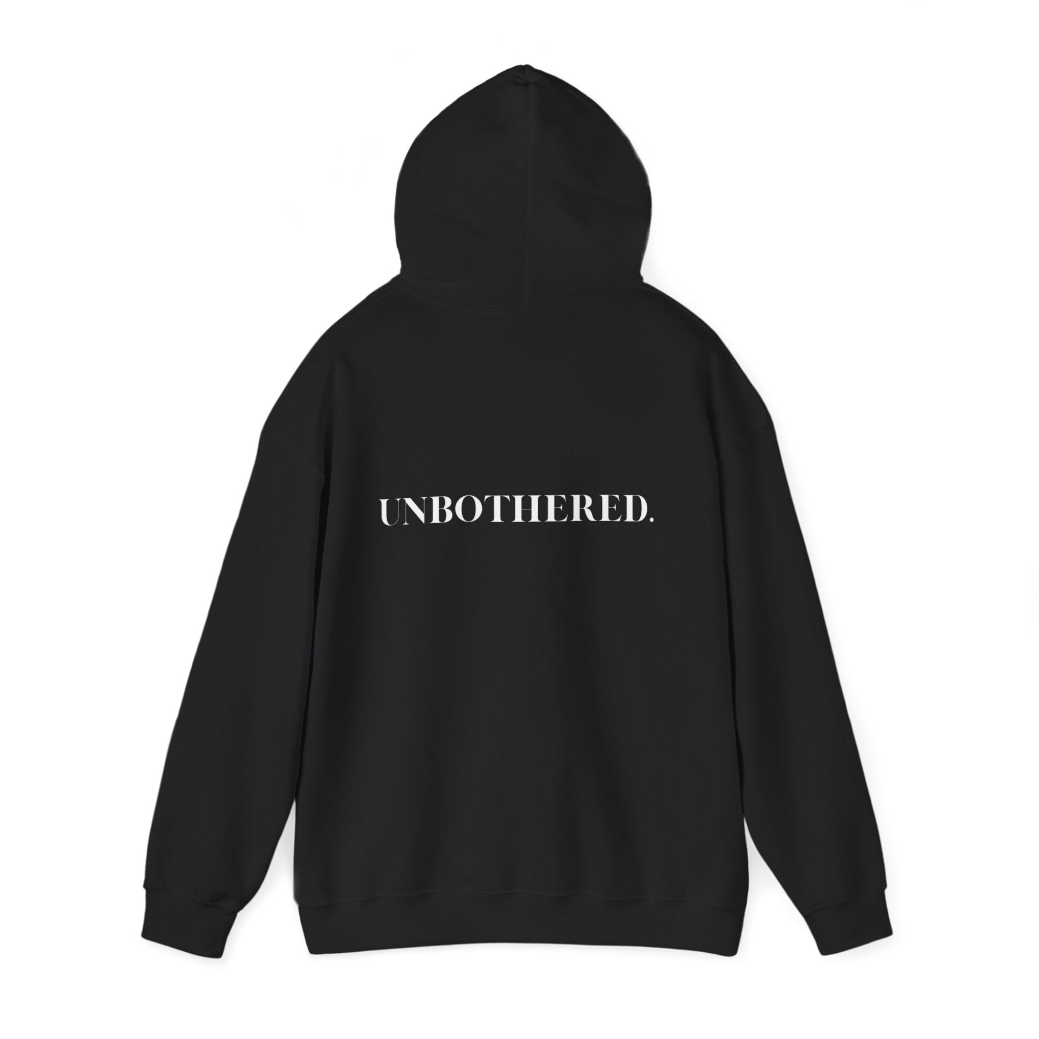 Unbothered Hoodie – cozy streetwear statement sweatshirt for relaxation