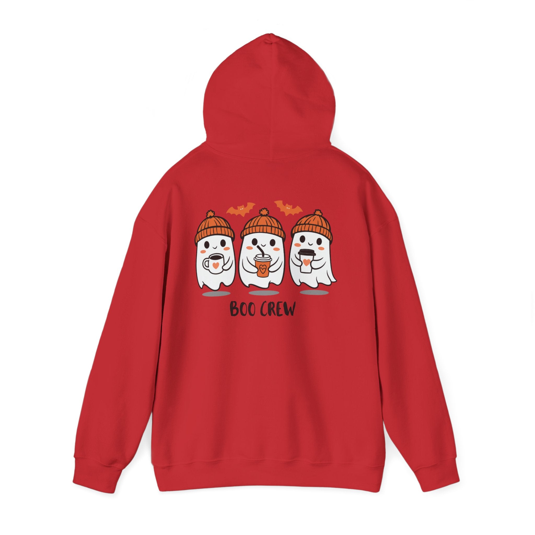 Halloween Boo Crew Sweatshirt – Cozy Unisex Hoodie for Fall